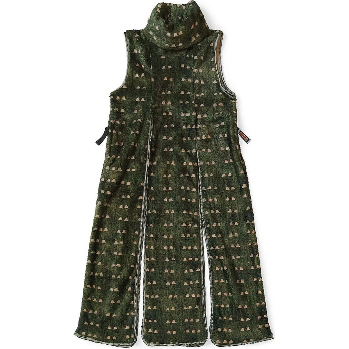 Kapital Iris Print Tsume-Shobu Fleece Lamp Dress