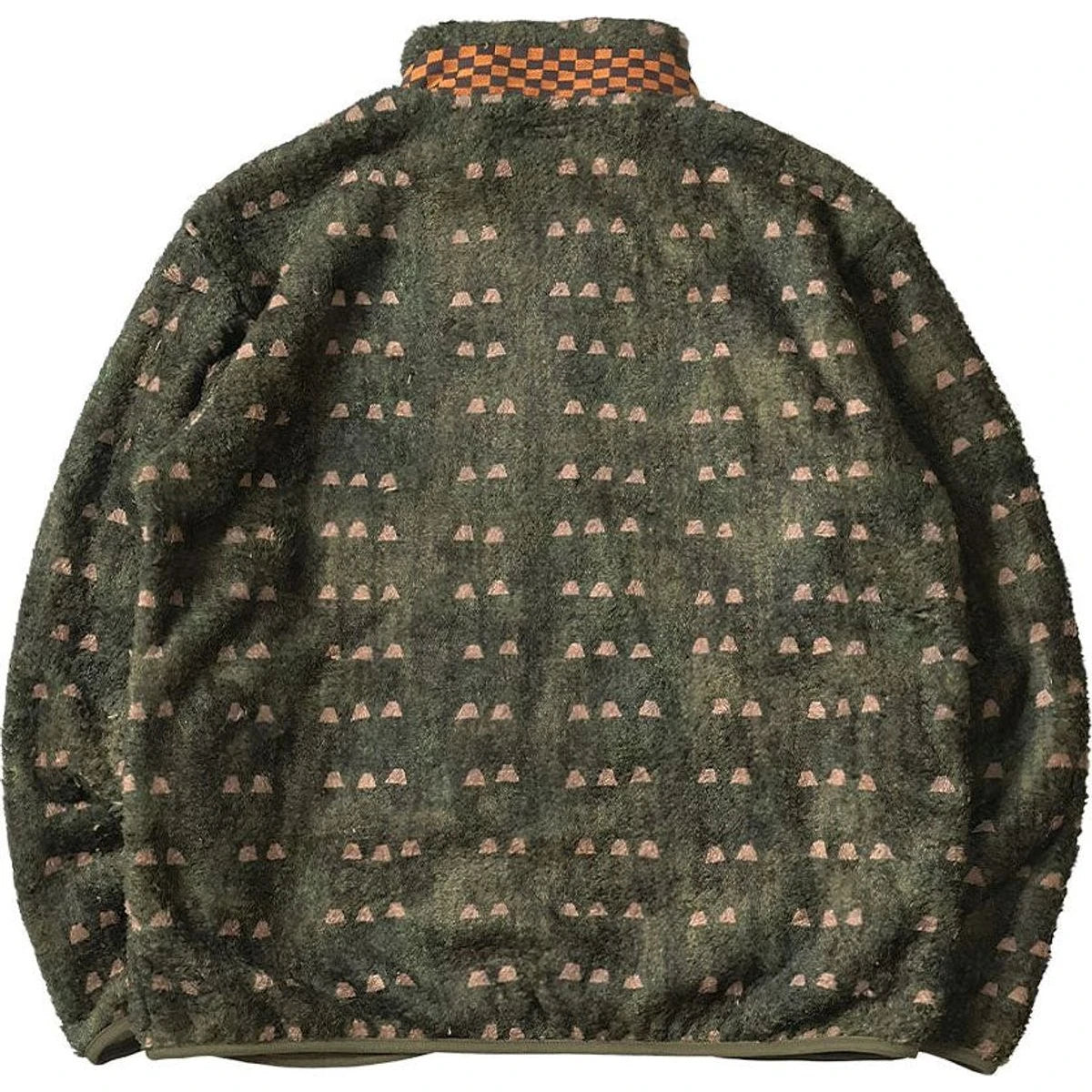 Kapital Iris Print Tsume-Shobu Fleece Zip Jacket