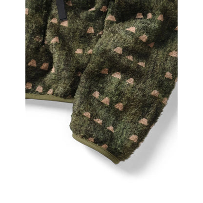 Kapital Iris Print Tsume-Shobu Fleece Zip Jacket