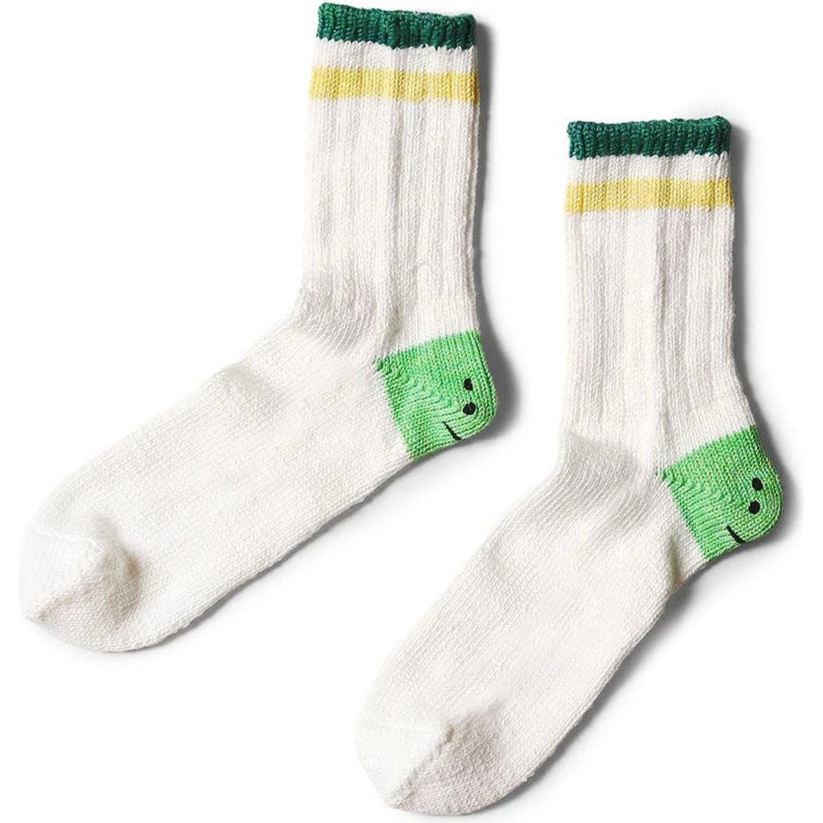 Kapital Ivy Rainbowy Smile Happy Heel Hold Socks