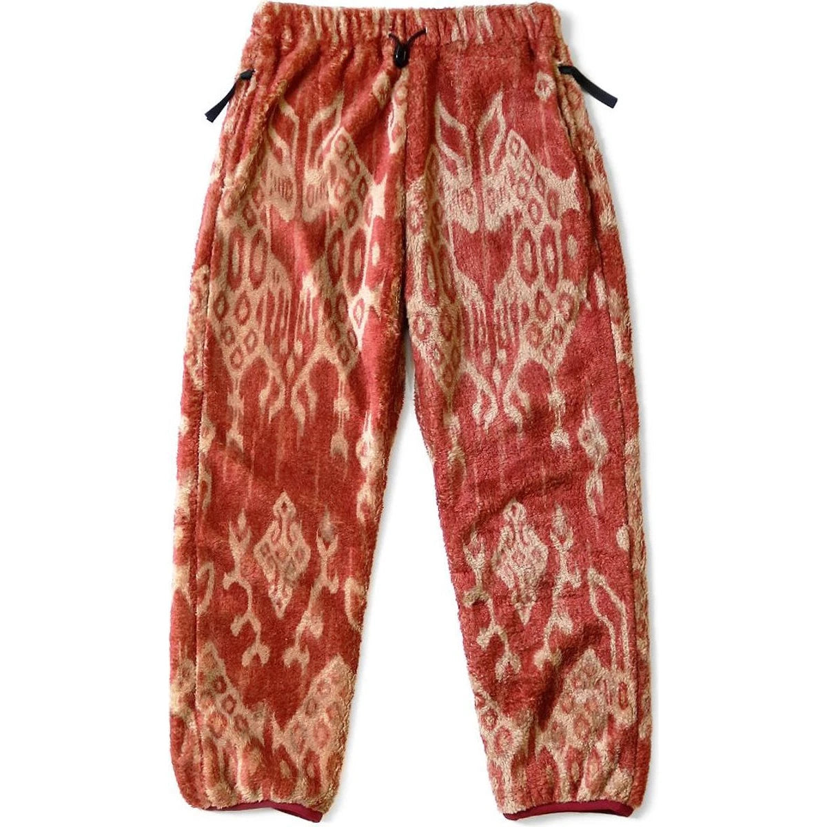 Kapital Java Kasuri Pattern Fleece Easy Pants