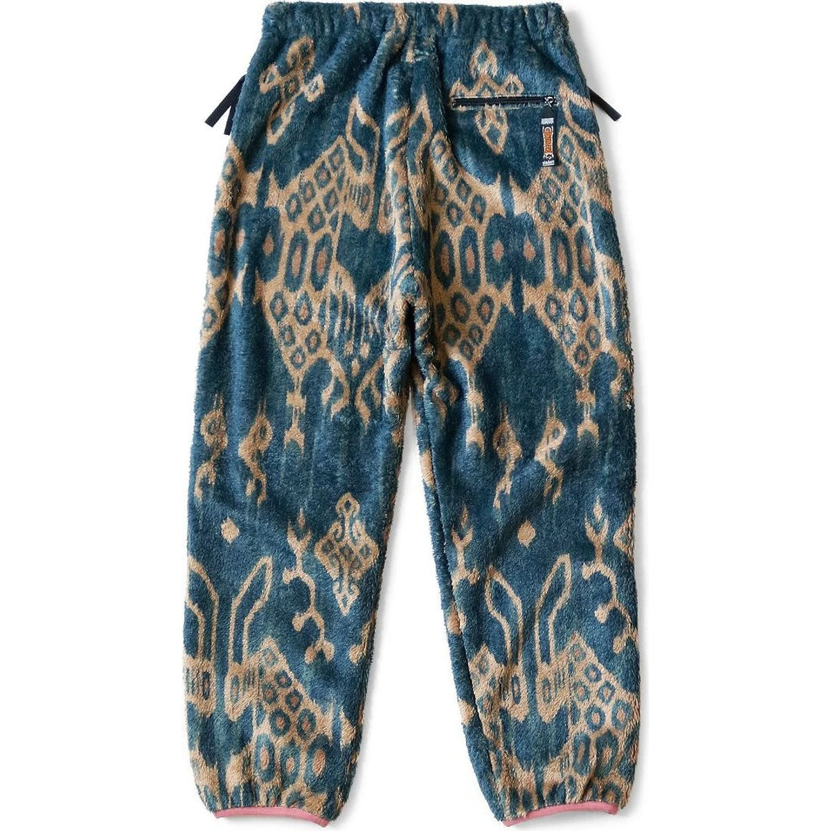 Kapital Java Kasuri Pattern Fleece Easy Pants