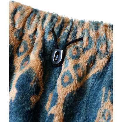Kapital Java Kasuri Pattern Fleece Easy Pants