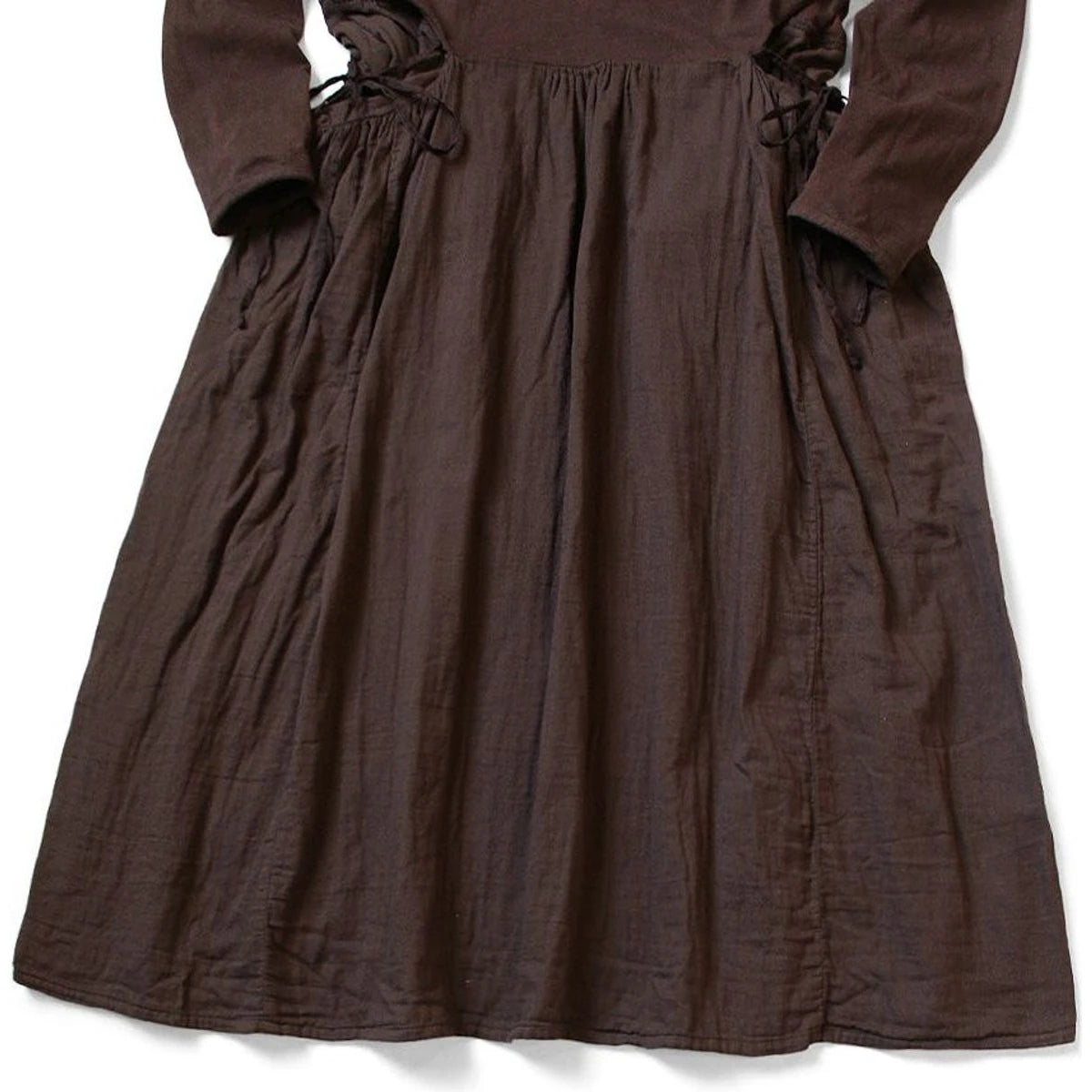 Kapital Jersey And Double Gauze Butter Dress