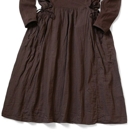Kapital Jersey And Double Gauze Butter Dress