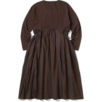 Kapital Jersey And Double Gauze Butter Dress