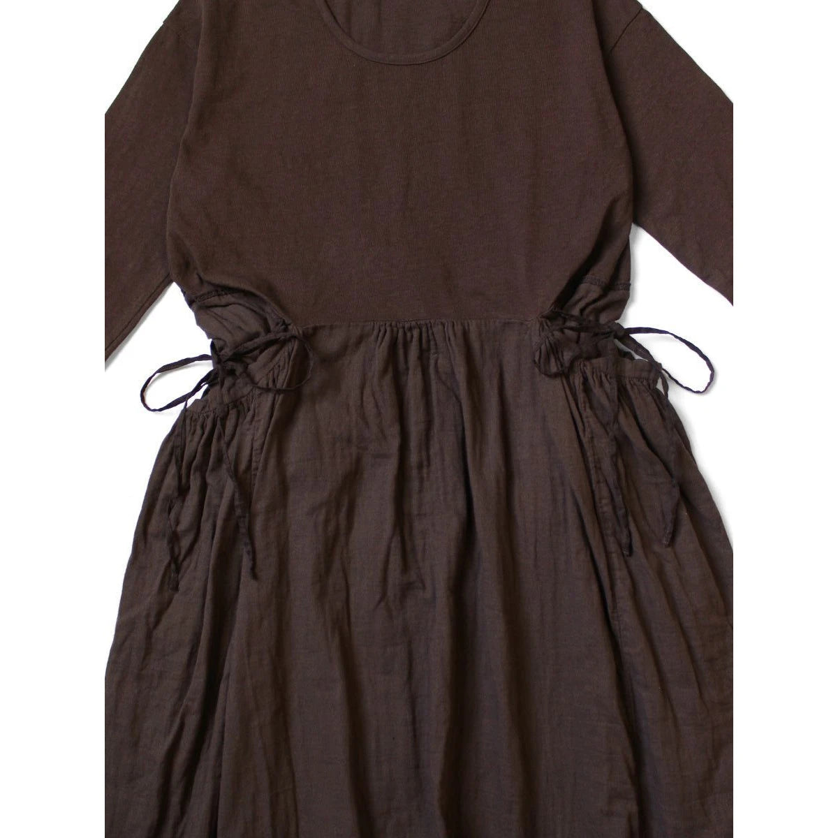 Kapital Jersey And Double Gauze Butter Dress