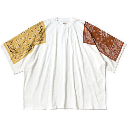Kapital Jersey Bandana Huge Tee (Cookie)