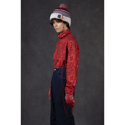Kapital Jersey Cookie Bandana Pt High Neck Long T