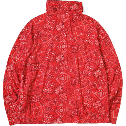 Kapital Jersey Cookie Bandana Pt High Neck Long T