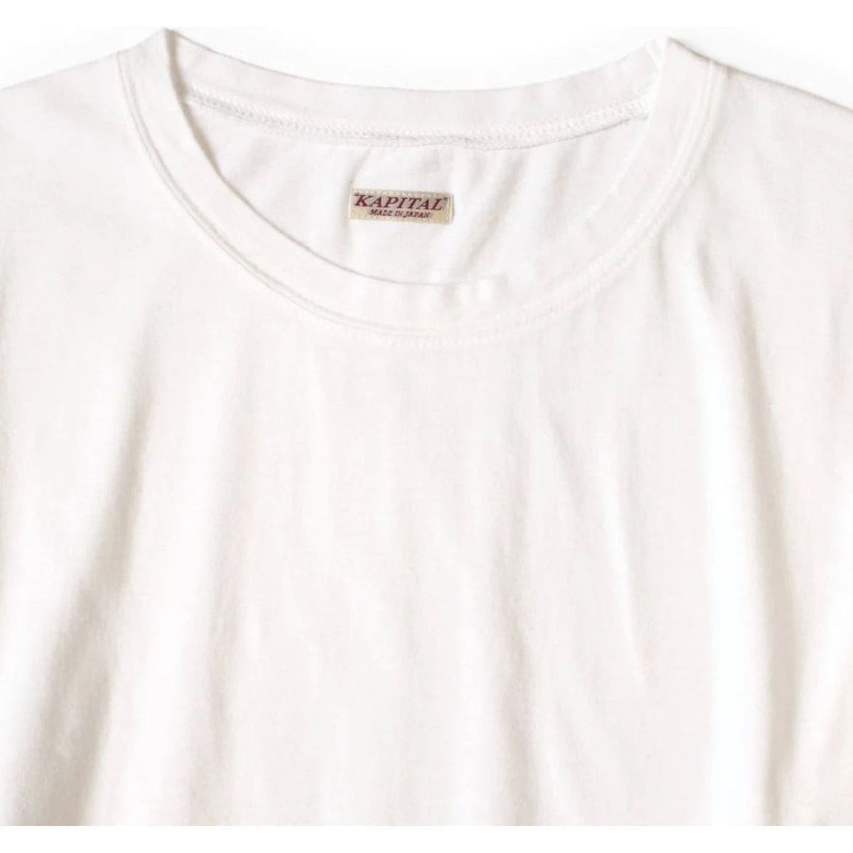 Kapital Jersey Crew Long Sleeve T-Shirt (Concho Belt Sleeve)