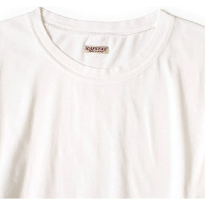Kapital Jersey Crew Long Sleeve T-Shirt (Concho Belt Sleeve)