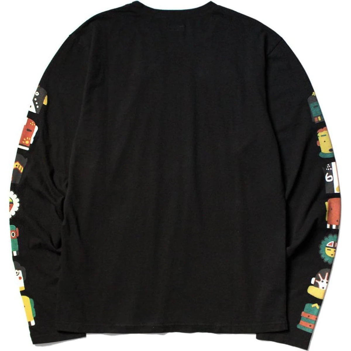 Kapital Jersey Crew Long Sleeve T-Shirt (Peckish & Kachina Print)