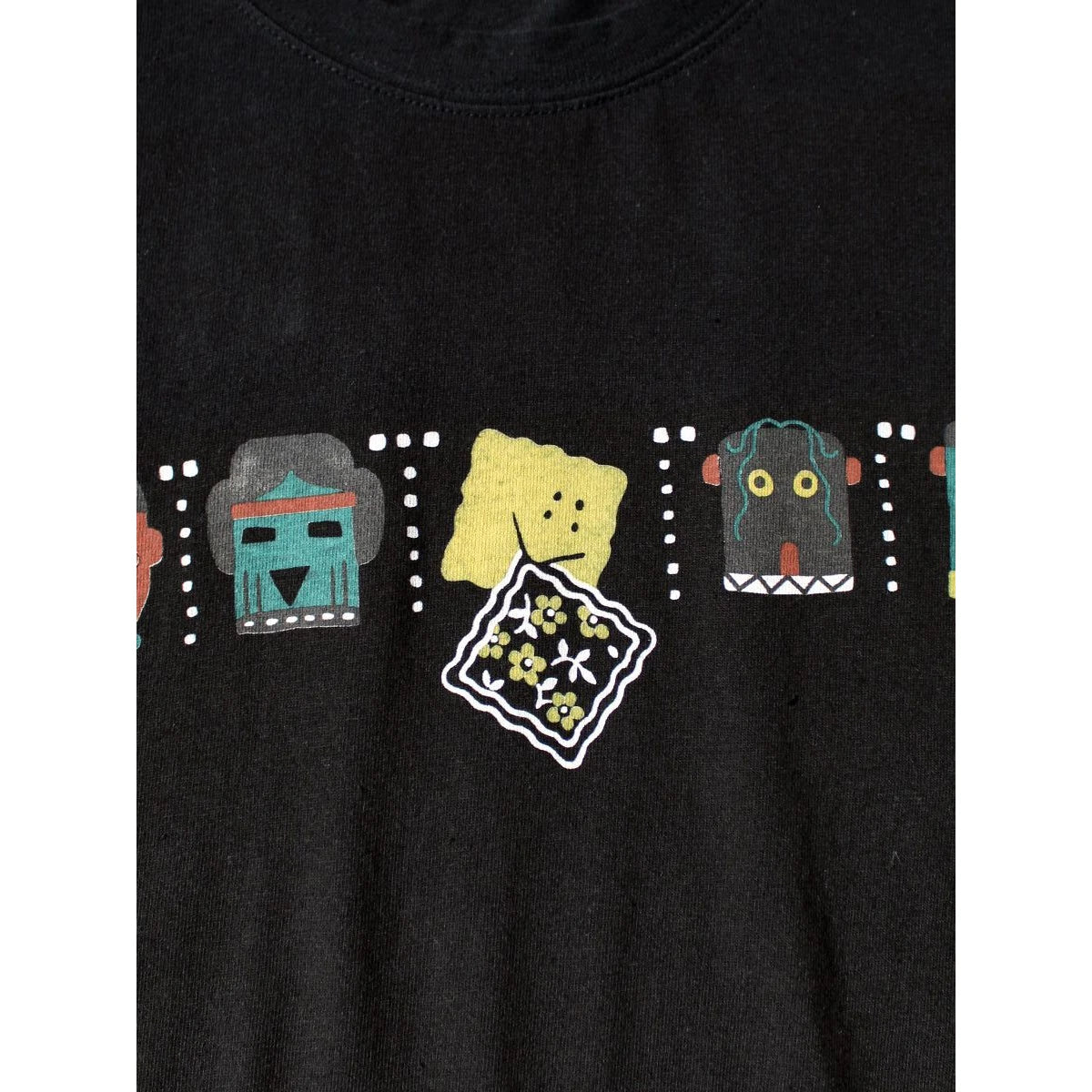 Kapital Jersey Crew Long Sleeve T-Shirt (Peckish & Kachina Print)