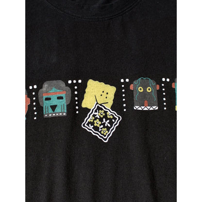 Kapital Jersey Crew Long Sleeve T-Shirt (Peckish & Kachina Print)