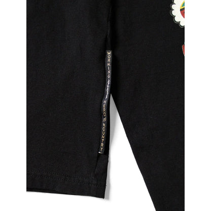 Kapital Jersey Crew Long Sleeve T-Shirt (Peckish & Kachina Print)