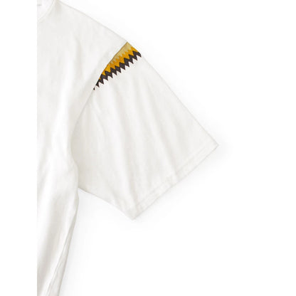 Kapital Jersey Crew Paw Waw Tee (Flower Pot Print)