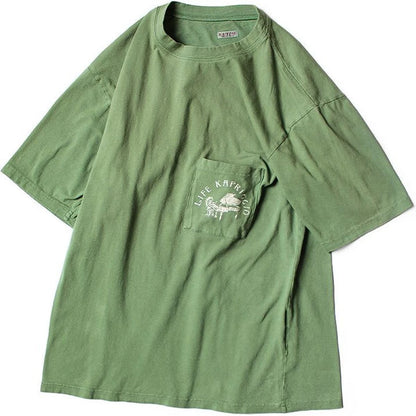 Kapital Jersey Crew Pocket T (Life Kapricciopt)