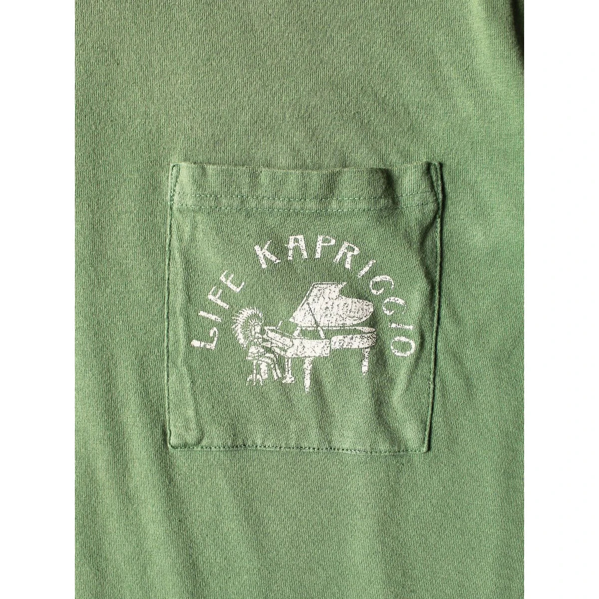 Kapital Jersey Crew Pocket T (Life Kapricciopt)