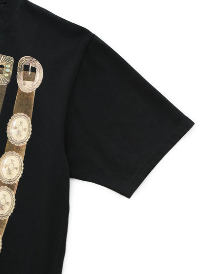 Kapital Jersey Crew T (Curtain Concho Print)