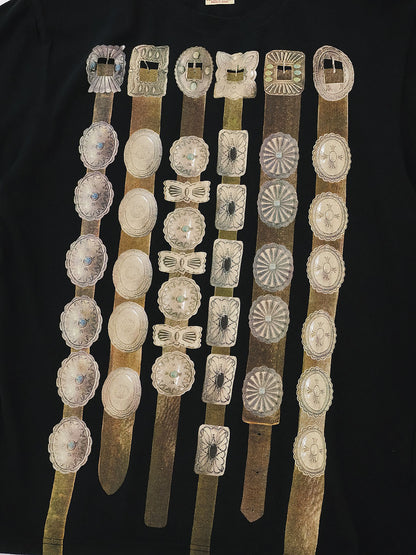 Kapital Jersey Crew T (Curtain Concho Print)