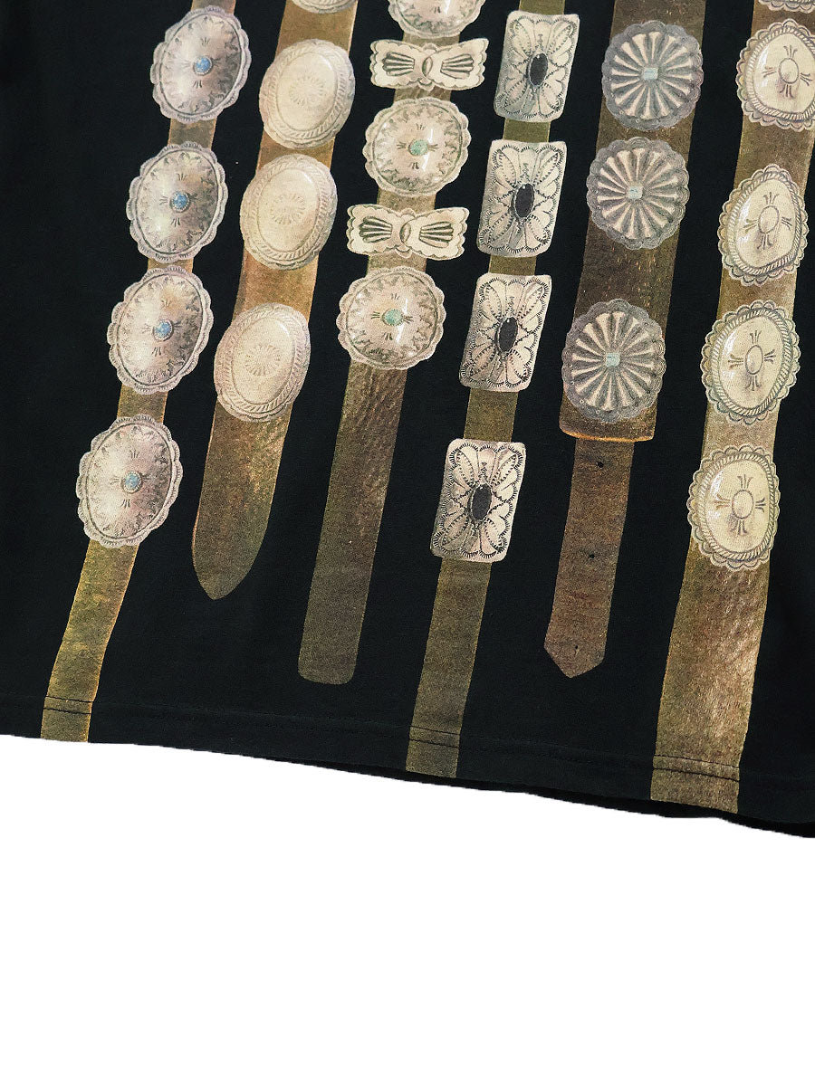 Kapital Jersey Crew T (Curtain Concho Print)