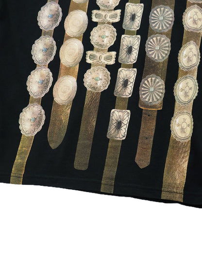 Kapital Jersey Crew T (Curtain Concho Print)