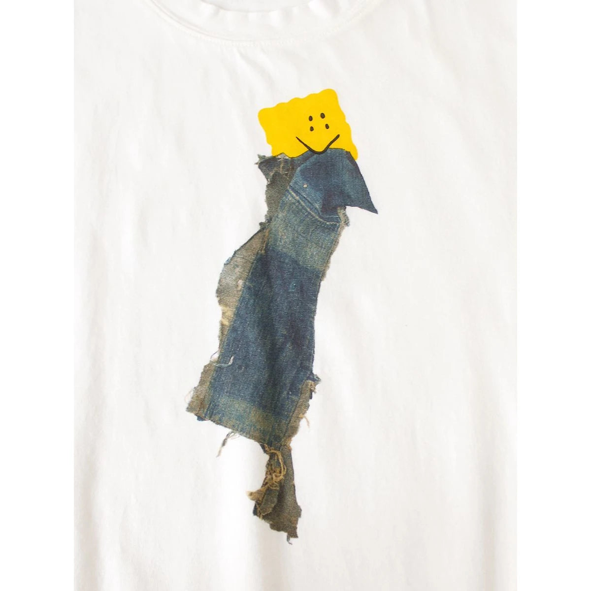 Kapital Jersey Crew T (Peckish Boro Piece) Small