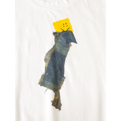 Kapital Jersey Crew T (Peckish Boro Piece) Small