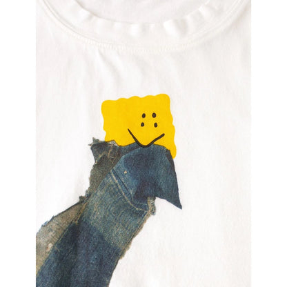 Kapital Jersey Crew T (Peckish Boro Piece) Small