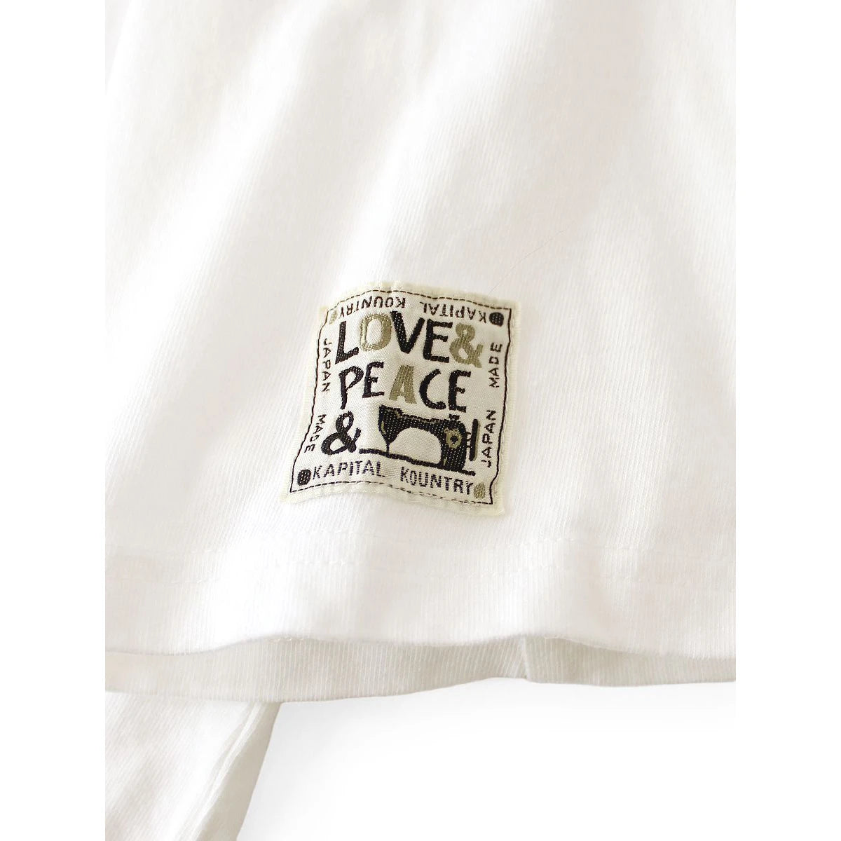 Kapital Jersey Crew T (Peckish Boro Piece) Small
