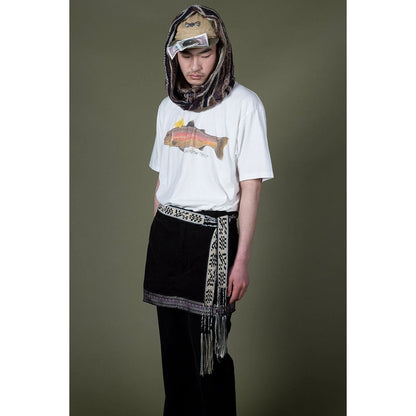 Kapital Jersey Crew T-Shirt (1 Trout Peckish Rainbowy Print)