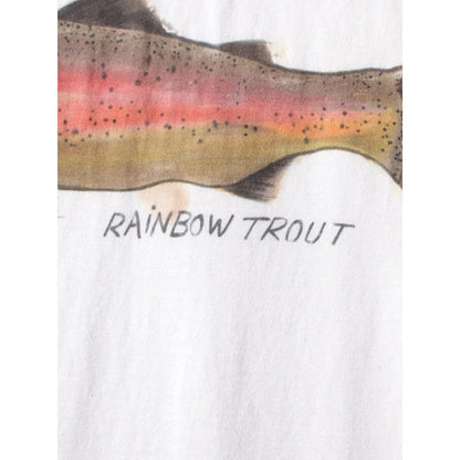 Kapital Jersey Crew T-Shirt (1 Trout Peckish Rainbowy Print)