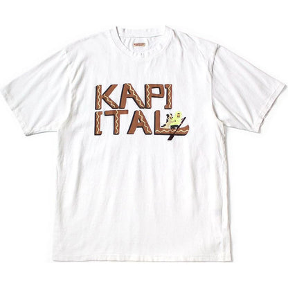 Kapital Jersey Crew T-Shirt (Canoe Kapital Print)