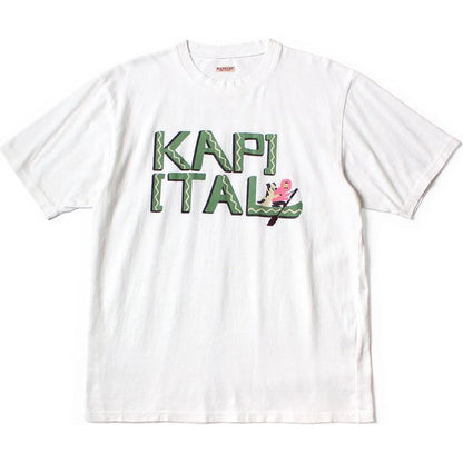 Kapital Jersey Crew T-Shirt (Canoe Kapital Print)