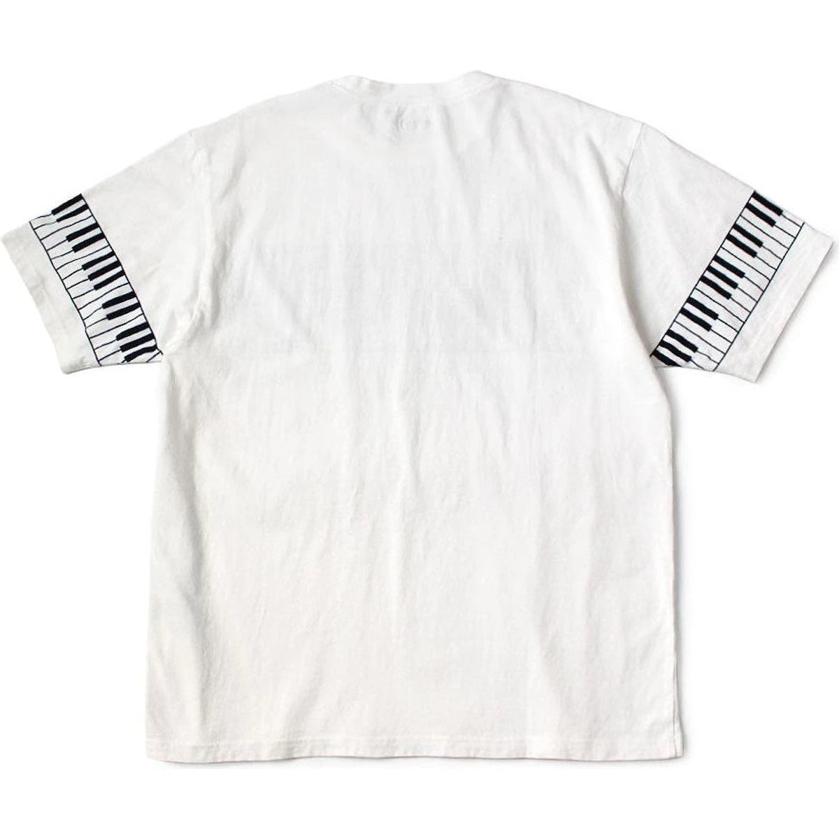 Kapital Jersey Crew T-Shirt (Life Kapriccio Piano Print)