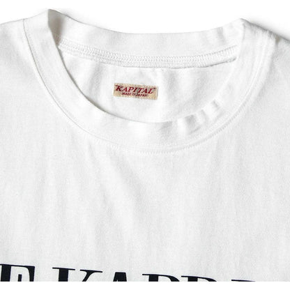 Kapital Jersey Crew T-Shirt (Life Kapriccio Piano Print)