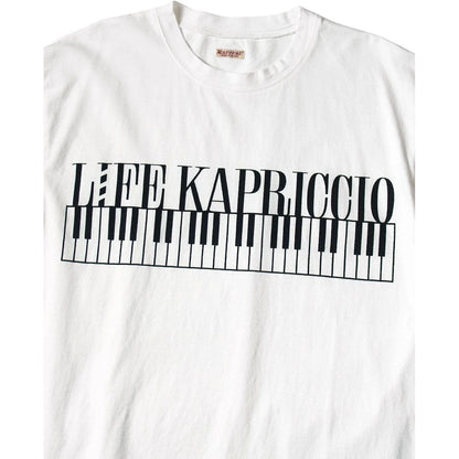Kapital Jersey Crew T-Shirt (Life Kapriccio Piano Print)