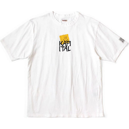 Kapital Jersey Crew T-Shirt (Peckish Kapital Print)
