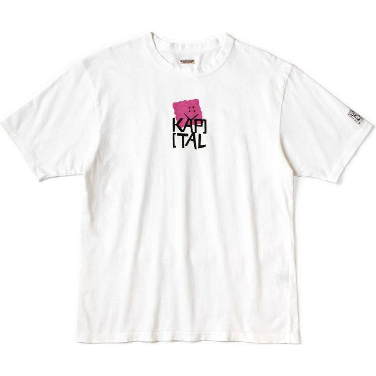 Kapital Jersey Crew T-Shirt (Peckish Kapital Print)