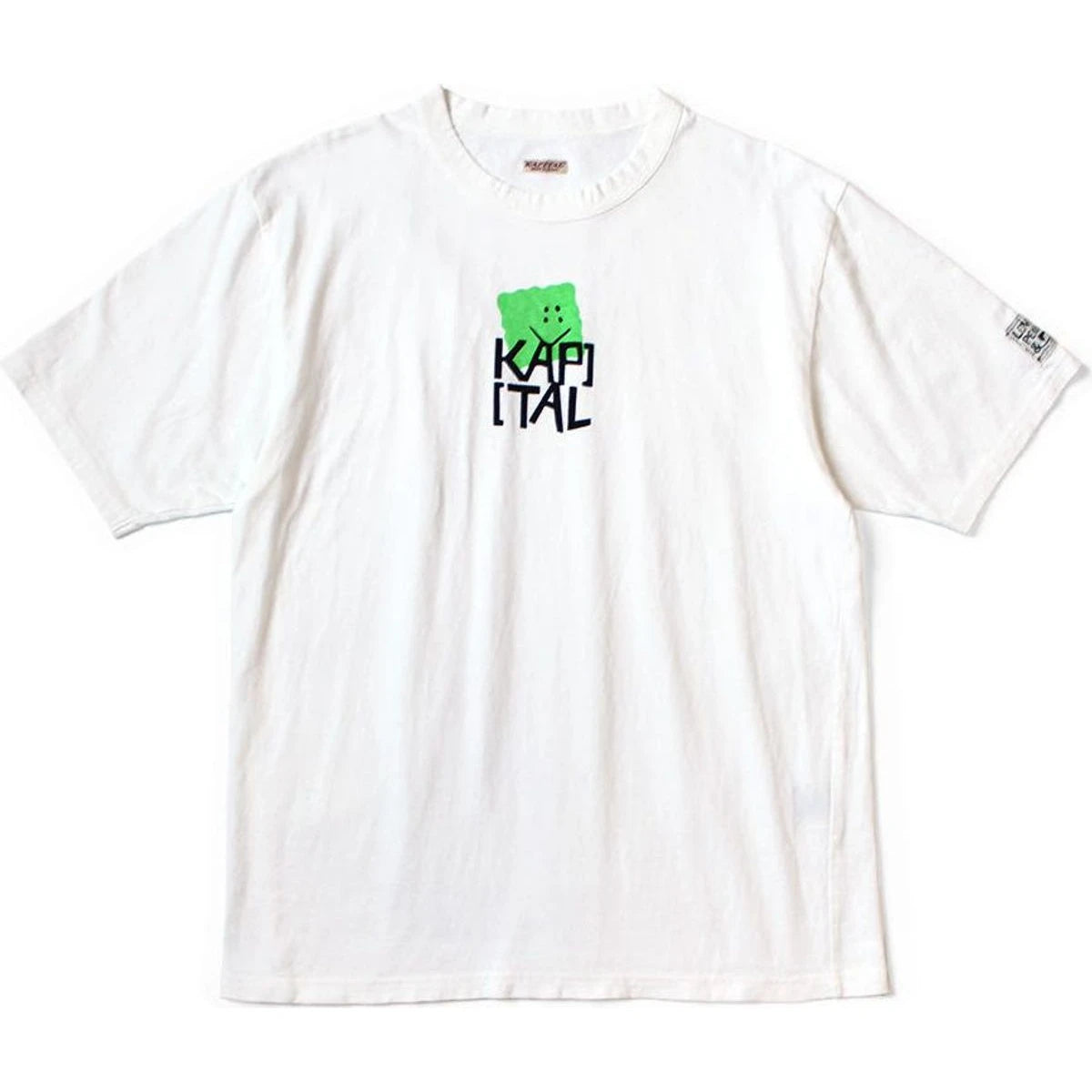 Kapital Jersey Crew T-Shirt (Peckish Kapital Print)