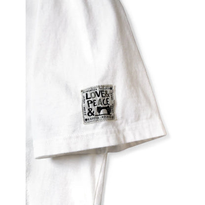 Kapital Jersey Crew T-Shirt (Peckish Kapital Print)