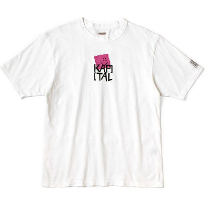 Kapital Jersey Crew T-Shirt (Peckish Kapital Print)