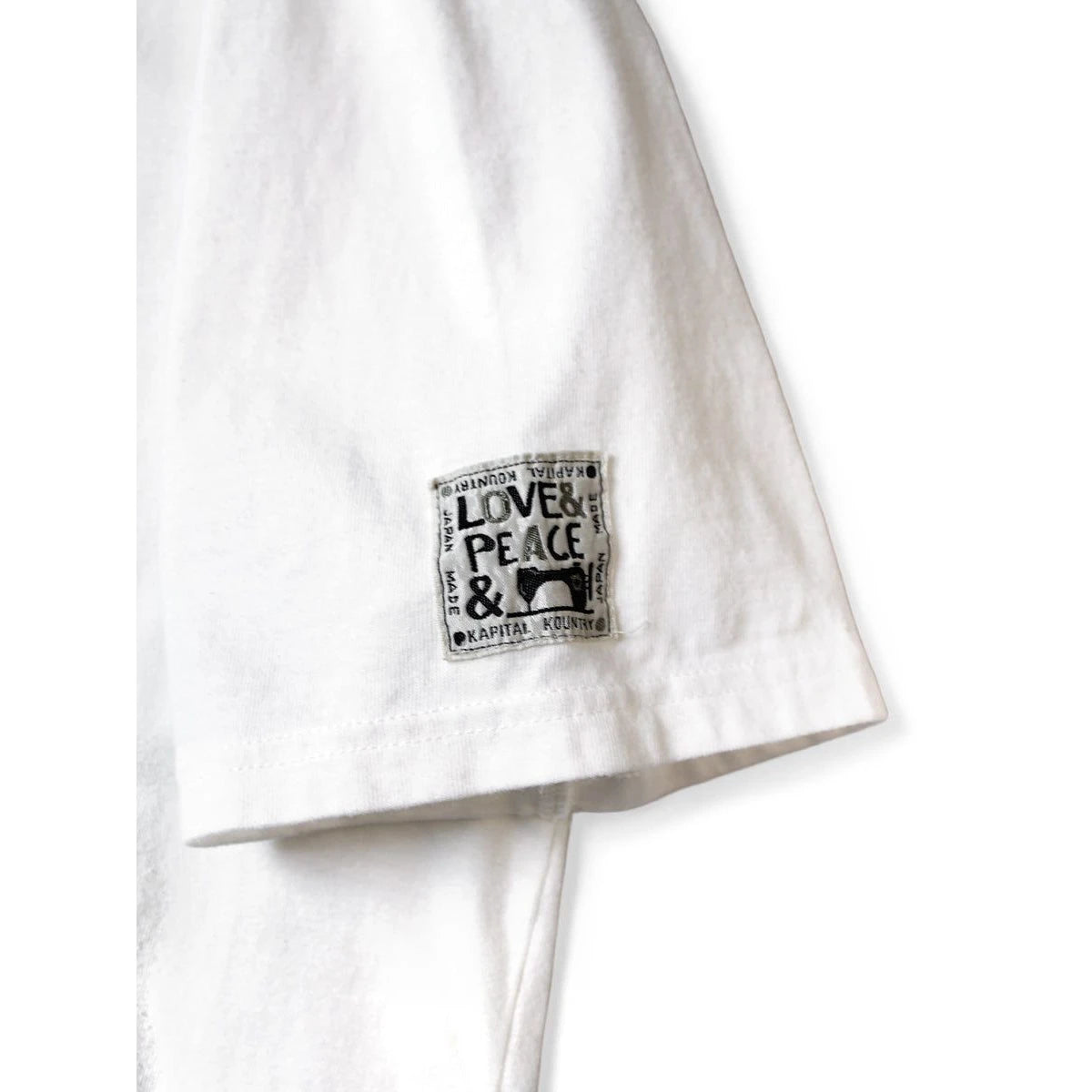 Kapital Jersey Crew T-Shirt (Peckish Kapital Print)