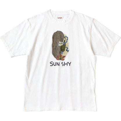Kapital Jersey Crew T-Shirt (Sun Shy Print)