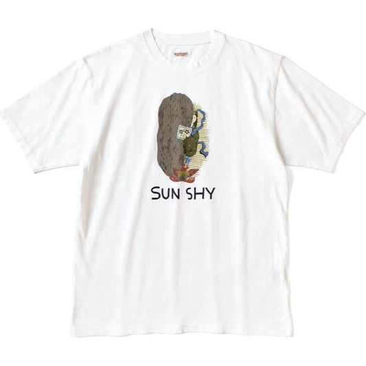 Kapital Jersey Crew T-Shirt (Sun Shy Print)