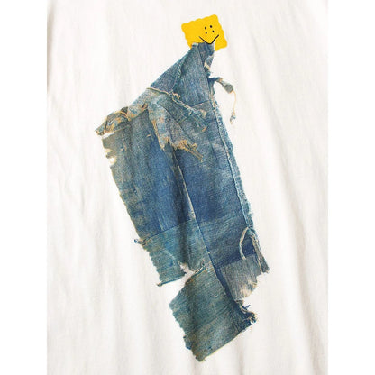 Kapital Jersey Crew Tee (Peckish Boro Piece)