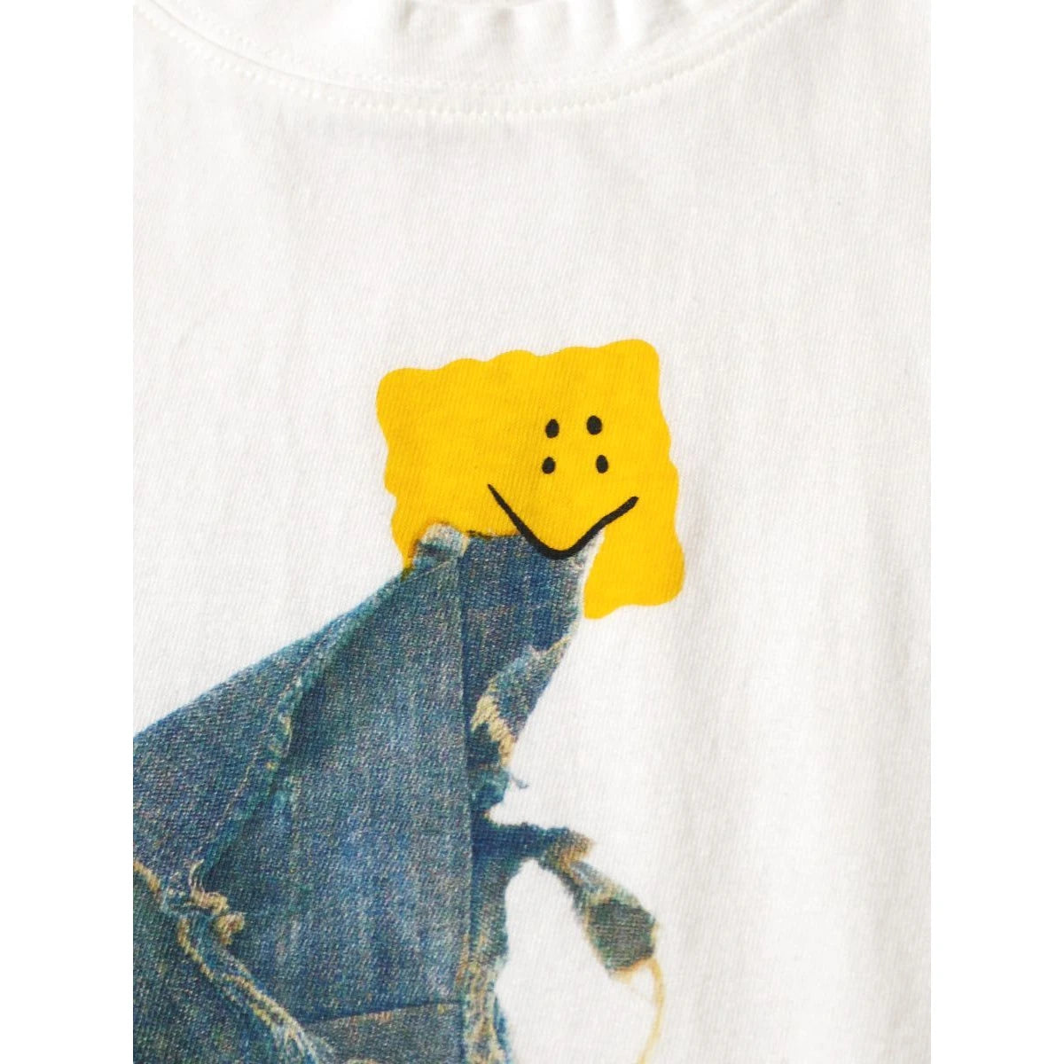 Kapital Jersey Crew Tee (Peckish Boro Piece)