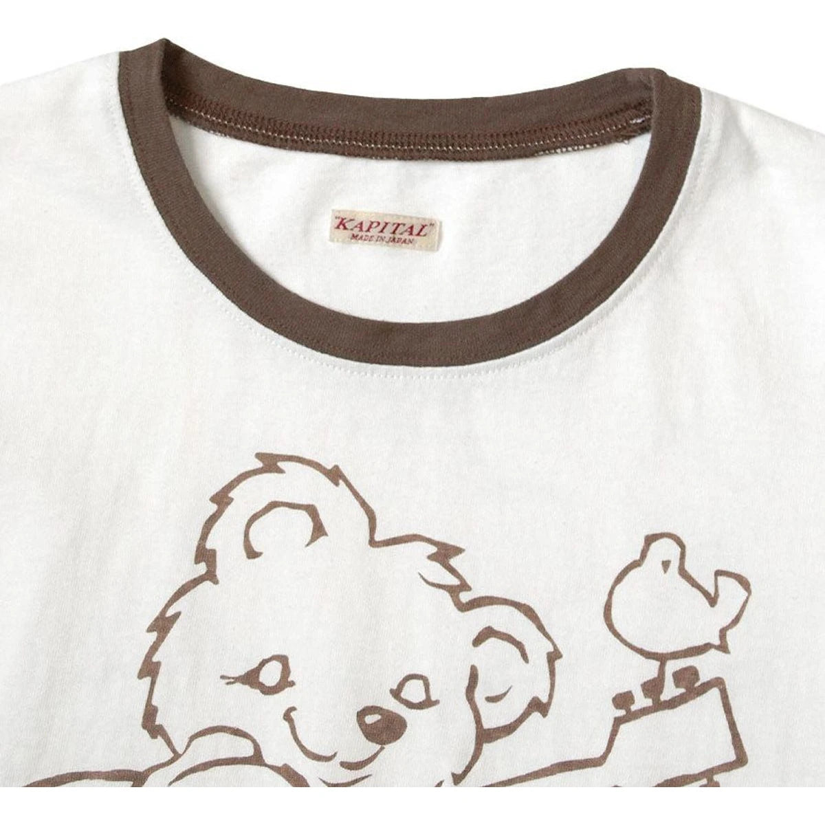 Kapital Jersey Cropped T (Little Bear Harmony Pt)