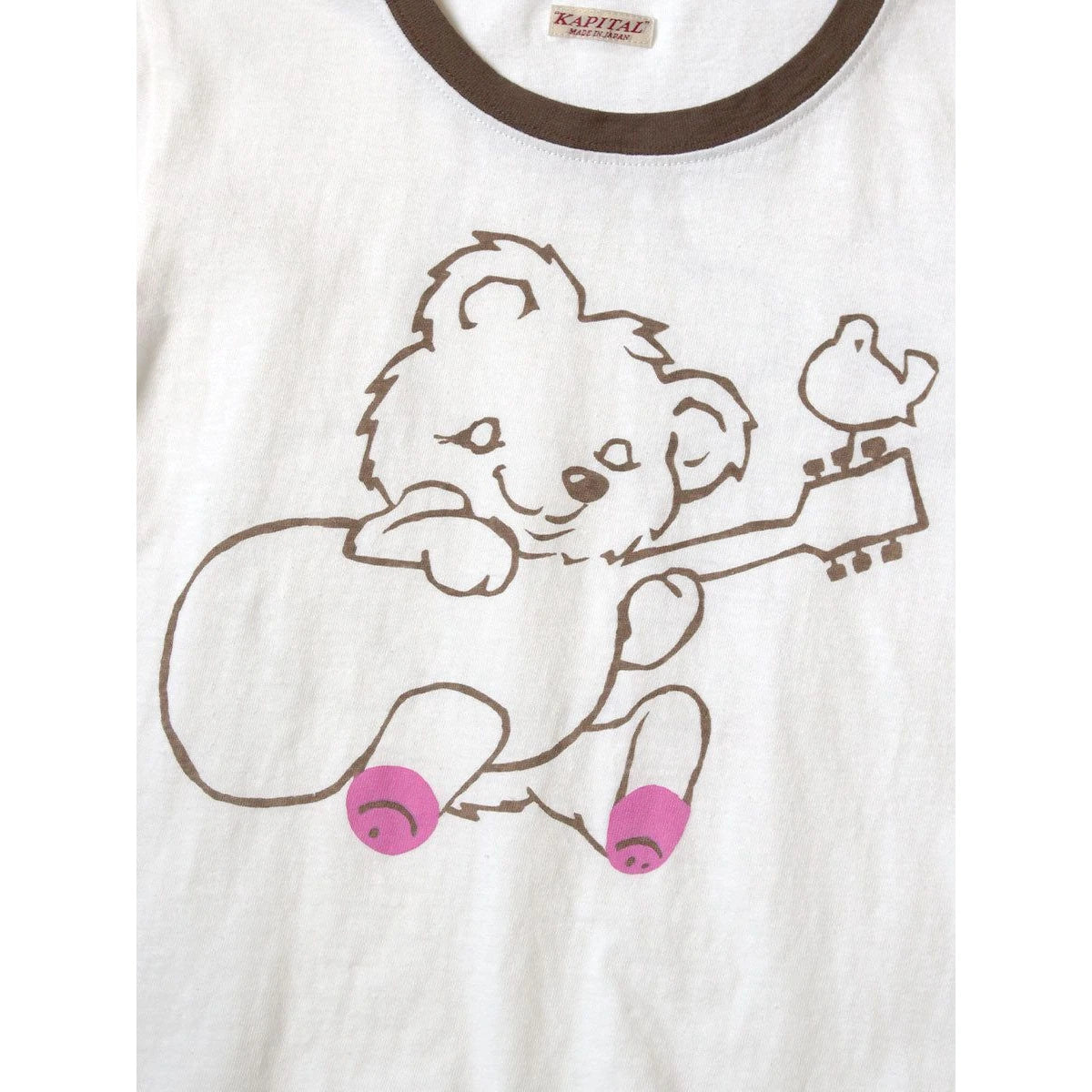 Kapital Jersey Cropped T (Little Bear Harmony Pt)